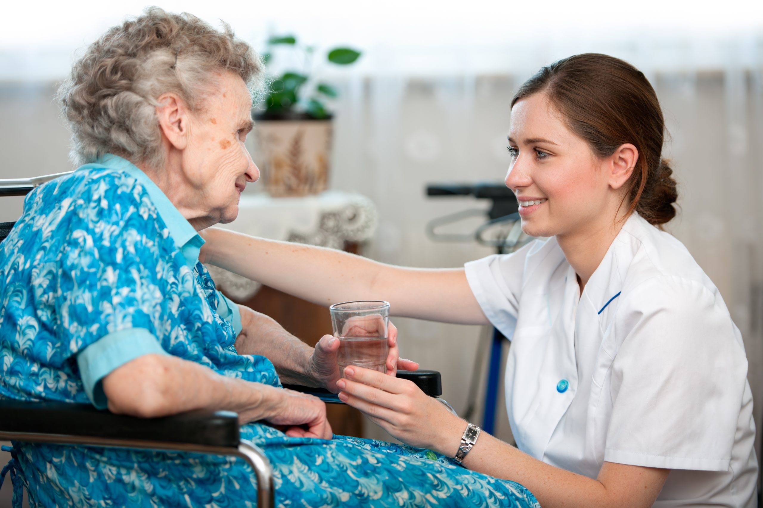 nursing helping elders